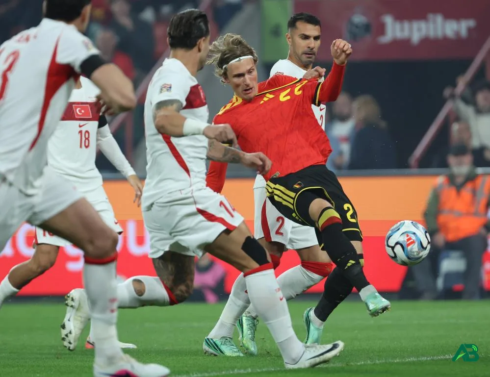 UEFA Uluslar Ligi: Belçika: 1 - Türkiye: 0 (İlk yarı)