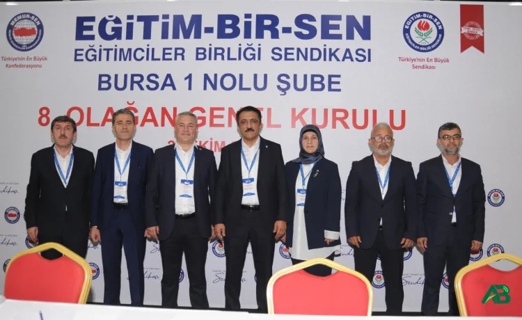 Bursa'da Eğitim-Bir-Sen'de başkan değişti! Yeni başkan ve yönetim belli oldu